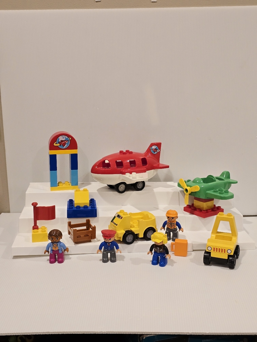 Lego Duplo Airport Plane Building Set